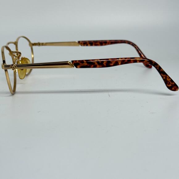 Sergio Tacchini S.T. 1019-s T802 Eyeglasses Frames Gold Brown Tortoise H17471 - Picture 2 of 7
